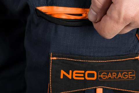 Spodnie robocze Neo Garage XXXL, 100% bawełna rip stop Spodnie robocze Neo Garage XXXL, 100% bawełna rip stop
