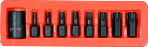 ZESTAW UDAR. KLUCZY TRZP. TORX 1/2" Yato ZESTAW UDAR. KLUCZY TRZP. TORX 1/2" Yato