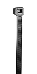 Opaski zaciskowe 4.8 x 370 mm, 75 szt., czarne