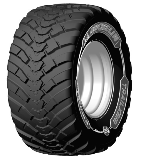 500/60R22.5 MICHELIN TRAILXBIB 160D VF