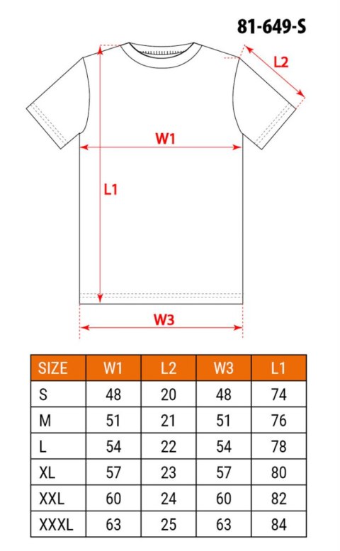 T-shirt granatowy, rozmiar S T-shirt granatowy, rozmiar S