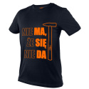 T-shirt z nadrukiem, NIE MA ŻE SIĘ NIE DA, rozmiar XL