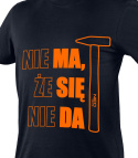 T-shirt z nadrukiem, MA SIĘ DA, rozmiar XXXL