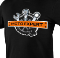 T-shirt z nadrukiem, MOTO Expert, rozmiar L