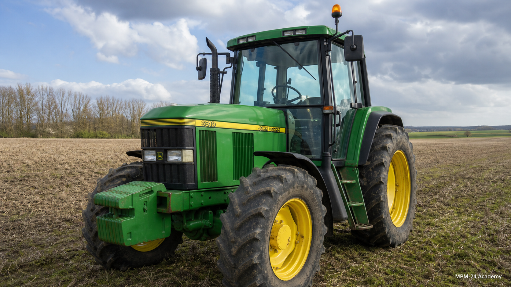 John Deere 6910 – moc, silnik, skrzynia i opony